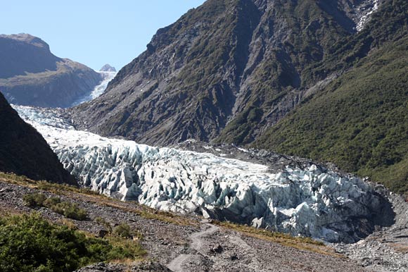 Gletscherzunge des Fox Glacier