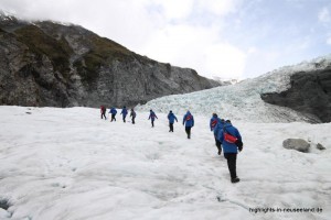 Wanderung auf dem Eis