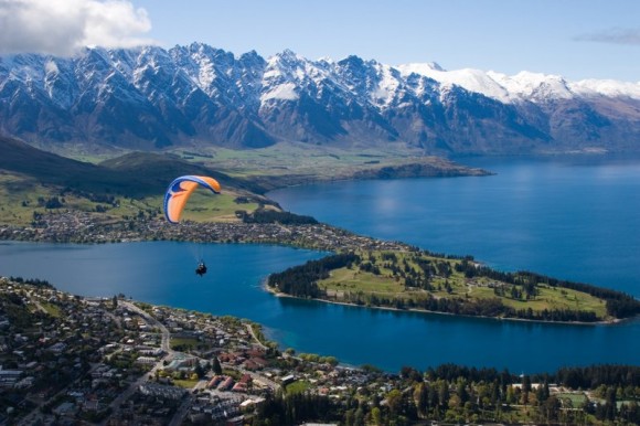 Queenstown von oben