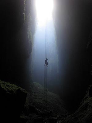 In den waitomo Caves